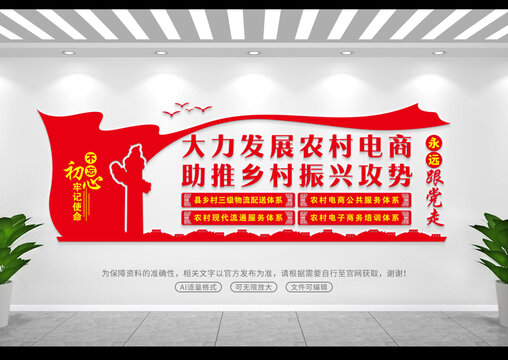 農(nóng)村電商文化墻