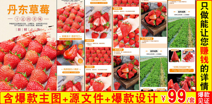 丹東草莓詳情