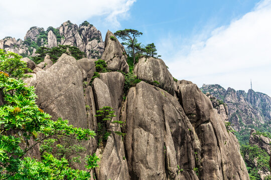 黄山石峰