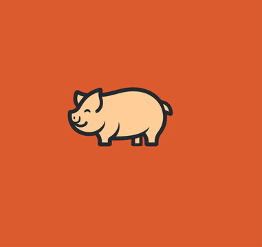 豬logo