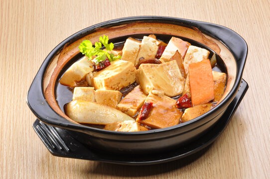 黄焖豆腐米饭