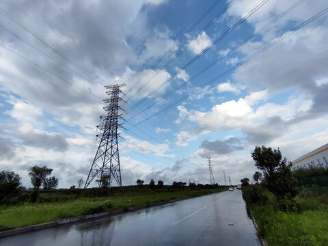 雨后天空