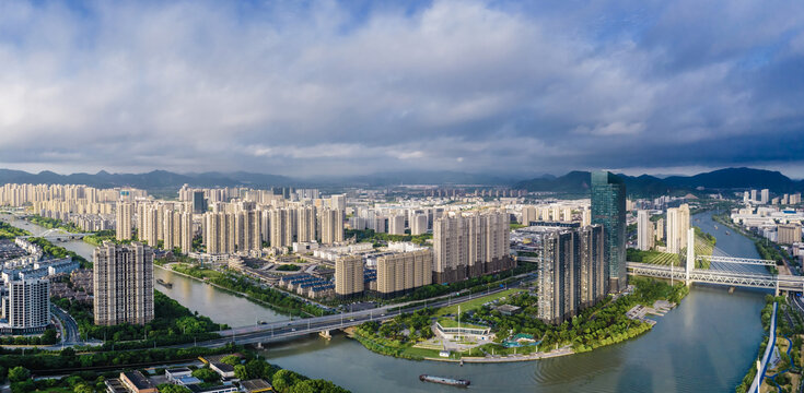 湖州城市全景