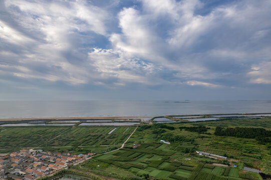 美丽乡村美丽天空