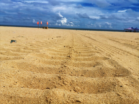 海边风光沙滩