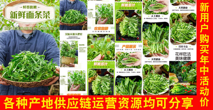 面條菜詳情頁