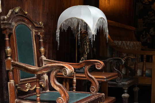 古典欧式台灯座椅