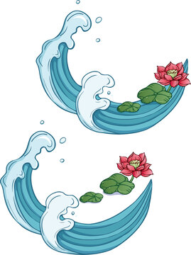 水花花紋