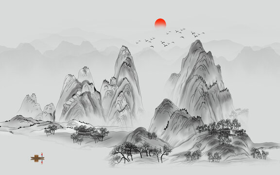 水墨畫