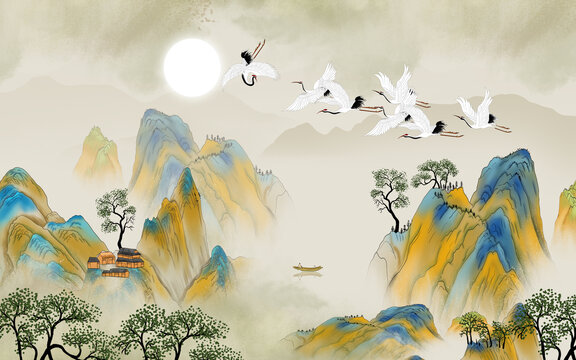 古典山水畫