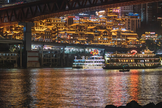 重庆洪崖洞夜景