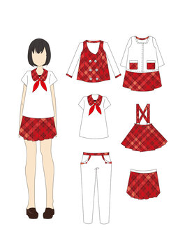 兒童校服套裝