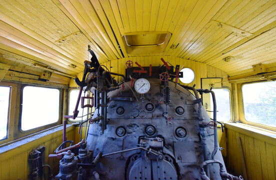蒸汽式老火车头