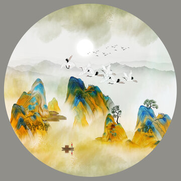 中式山水畫