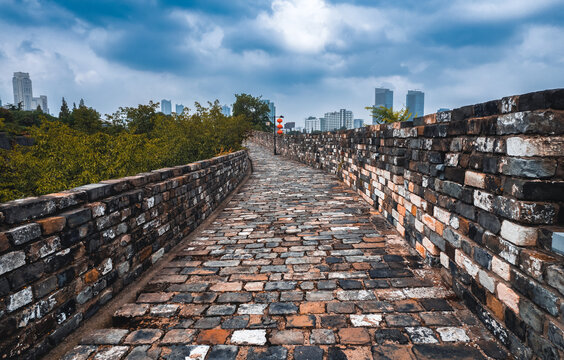 南京古城墙明城墙古建筑