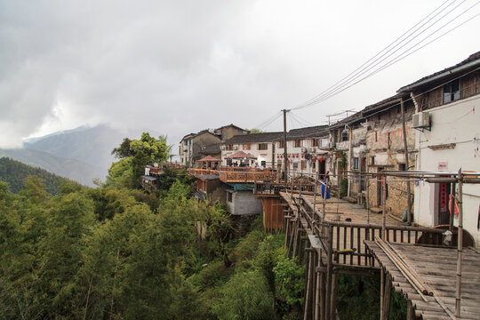 黄山木梨硔村