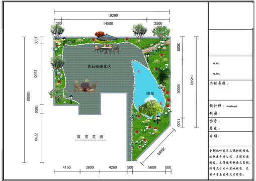 私家花园方案