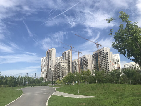 工地天空