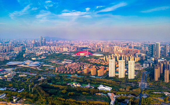 南京市河西新城城市环境