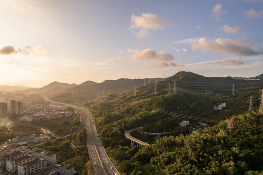 森林城市深圳坪山风光