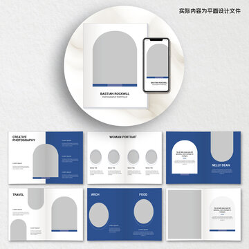 產(chǎn)品畫冊ai設計模板