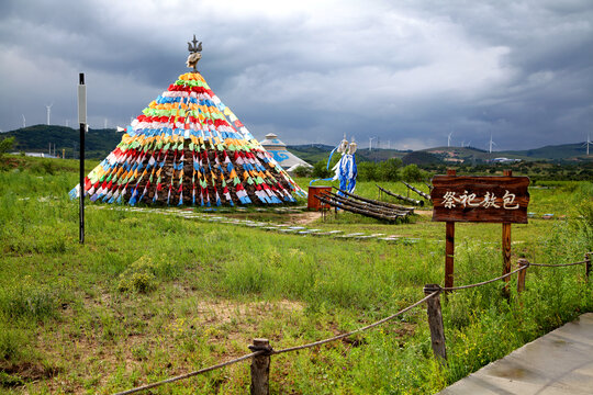 祭祀敖包