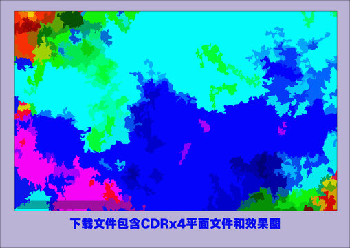 抽象海岸花紋底紋色塊漸變