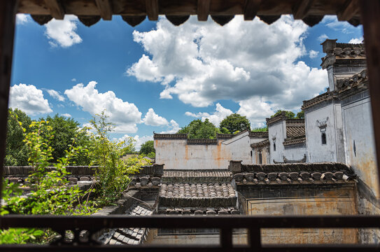 呈坎古民居建筑风光