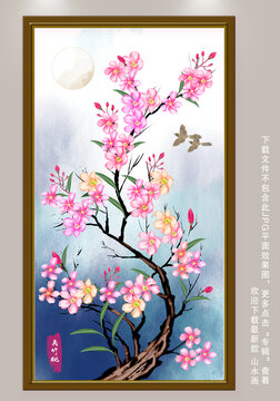 夾竹桃插畫