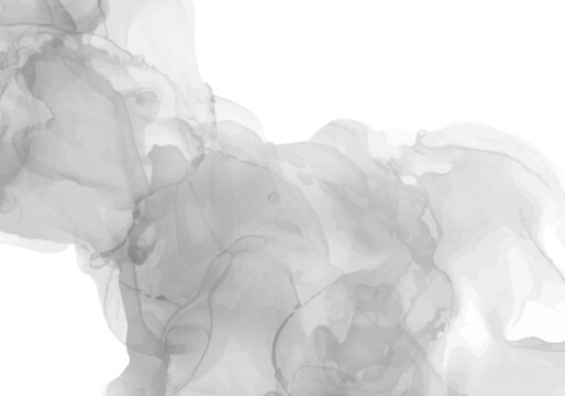 水墨暈染水彩效果