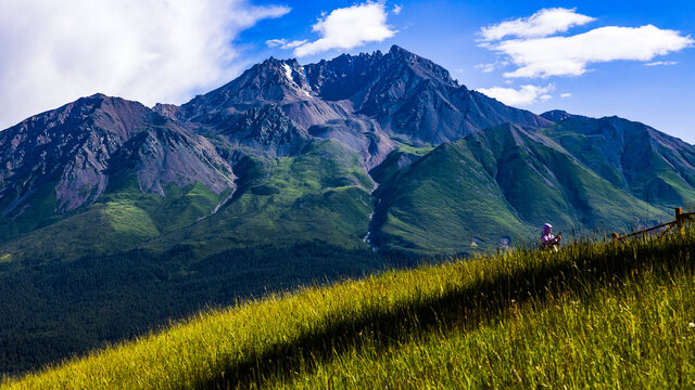 卓尔山拍风景的风景