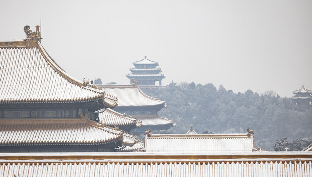 故宫雪景