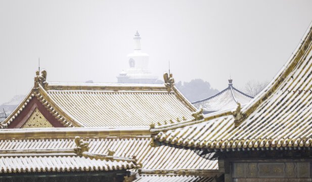 故宫雪景