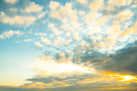 夕阳天空