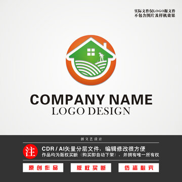 稻谷LOGO农家LOGO