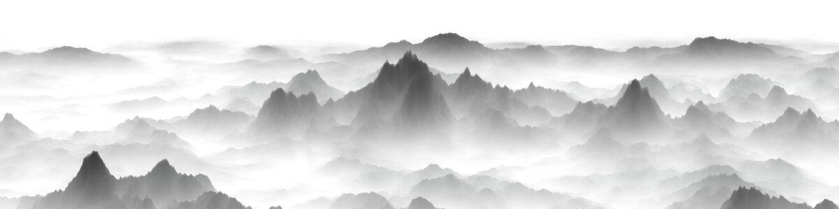 水墨山水畫