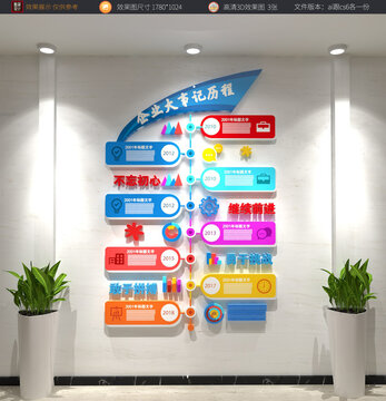 企業(yè)歷程文化墻