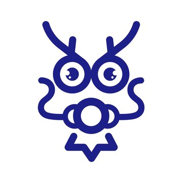 卡通龍
