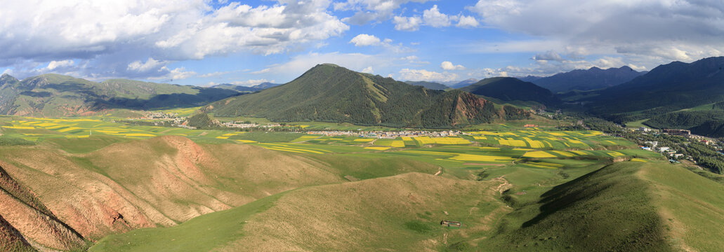 祁连山风光