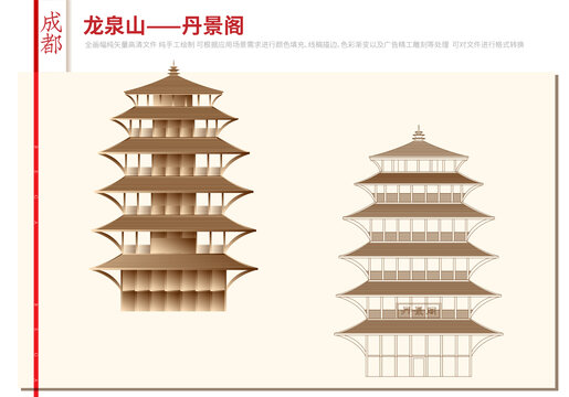 成都龍泉山丹景閣