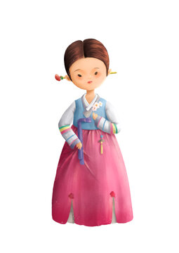 朝鮮族女孩