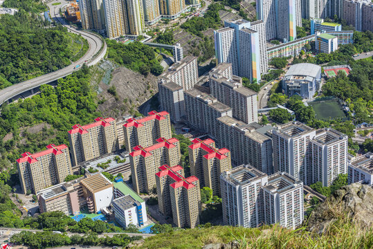 香港观塘区顺利社区