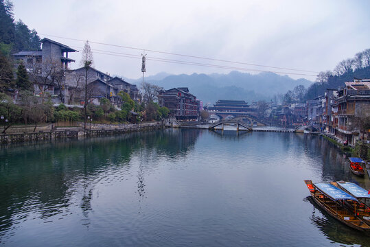 湘西凤凰古城风光