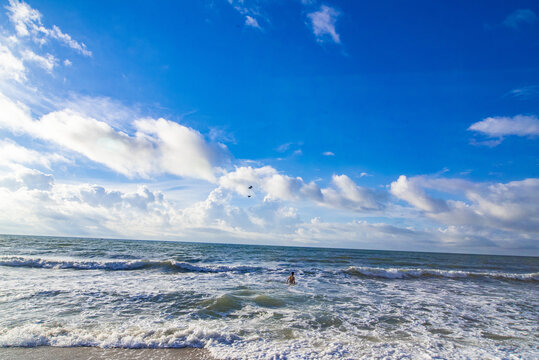 海岸朝阳