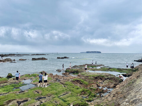 青岛海滩