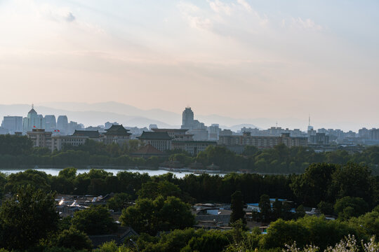 北京建筑群都市风光