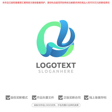 V标志logo