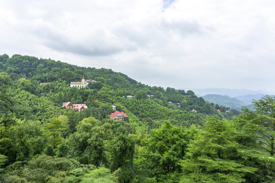 湖州市德清县莫干山风光