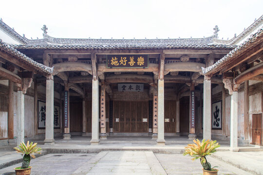 歙县棠樾村男祠