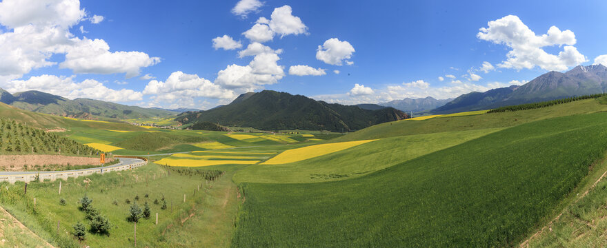 祁连山风光